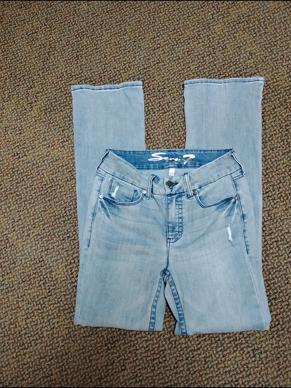 Light Wash Women's Jeans - Seven7 Stretch Denim